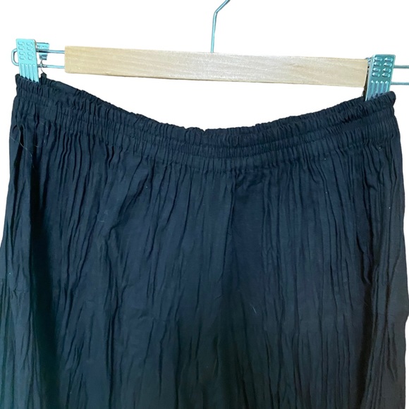 X Carla Pants Jumpsuits Vintage Black Broomstick Wide Leg Gaucho X carla pants jumpsuits vintage black broomstick wide leg gaucho